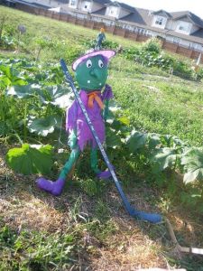 Scarecrow Contest 2013_Hockey Witch