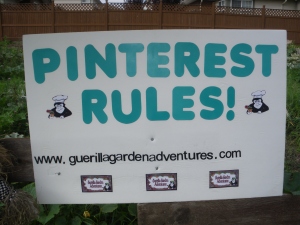 Guerilla Garden Pinterest
